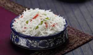 Как варить шлифованный длинный рис