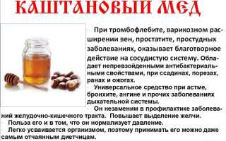 Какой должен быть каштановый мед: как определить качество