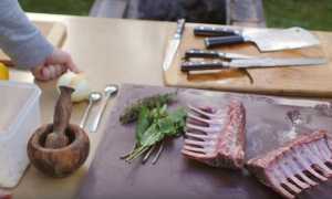 Баранина в фольге на углях: рецепт