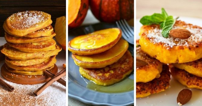 10 рецептов самых вкусных оладий из тыквы
