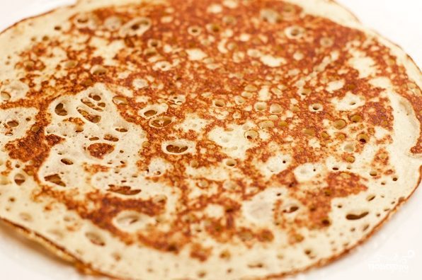 Блинчики на дрожжах и молоке