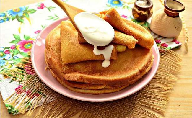 Блины на блинной муке