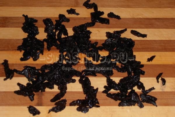 Измельчённый чернослив