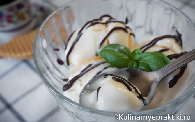 Пломбир в домашних условиях