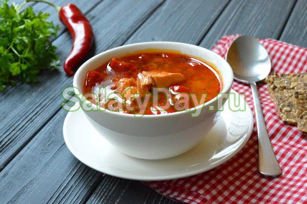 Полноценный «Завтрак туриста» с курицей