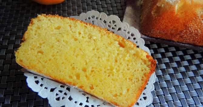 постный бисквит