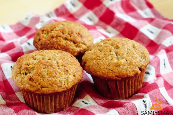 Рецепт банановых маффинов
