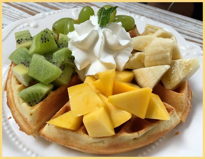 торт из вафель