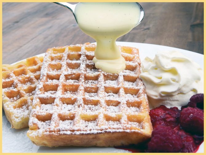 вафельный торт со сгущенкой