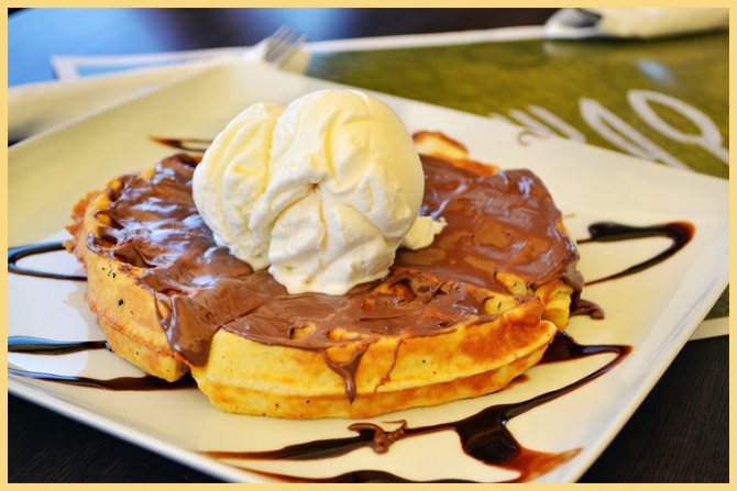 вафельный торт