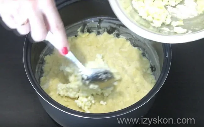 высыпаем начинку